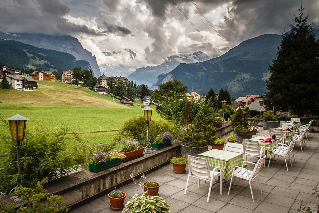 Hotel Berghaus Wengen Exterior foto