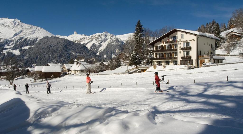 Hotel Berghaus Wengen Exterior foto