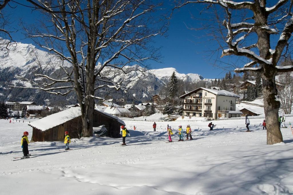 Hotel Berghaus Wengen Exterior foto